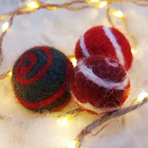 Kerst kattenballetjes