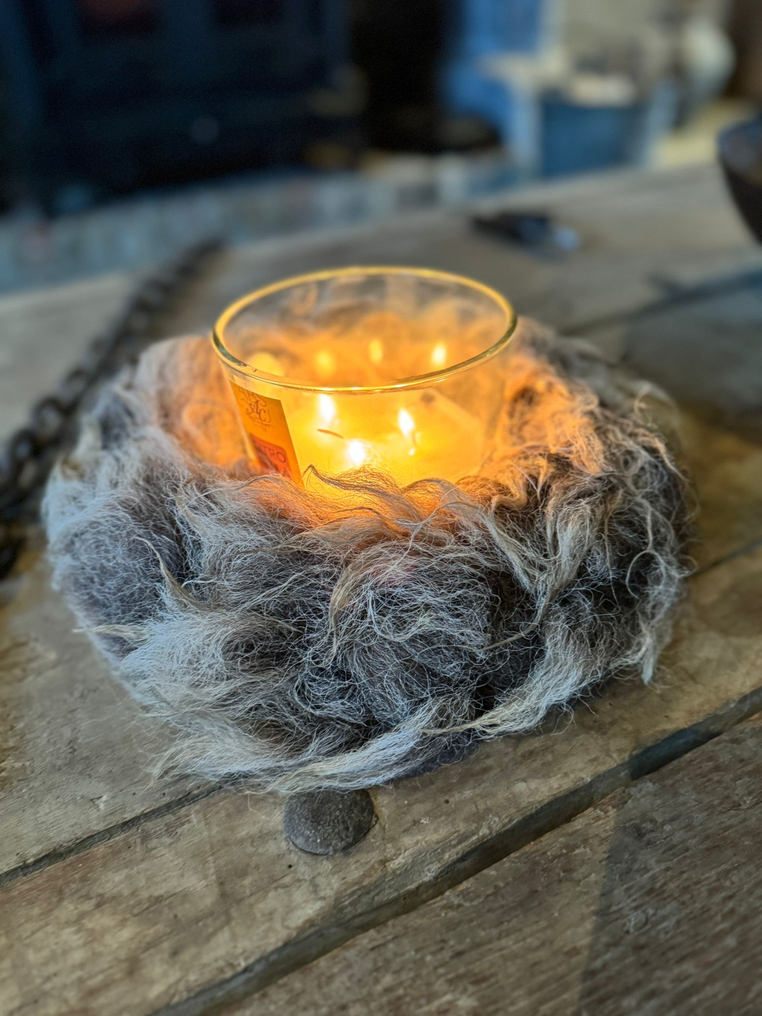 Blikvangertje! Stoer wolkransje met grove lokken - Afbeelding 2