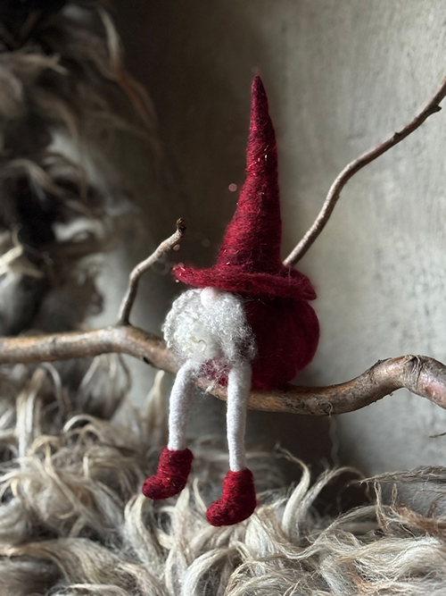 DIY Viltpakket Wiebeltje de Kerstgnome (Special Edition) - Afbeelding 3