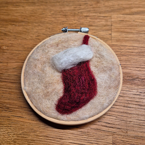 DIY Viltpakket – Winterschilderijtjes - Afbeelding 4